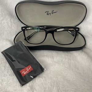 Ray Ban RB 5285 2034 53/19 145 Black Glasses Eyeglasses Frames.